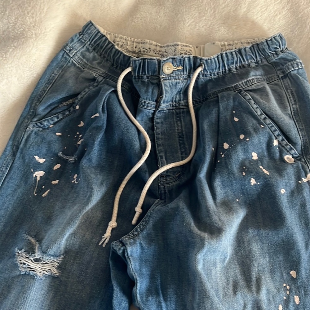 Free People distressed jeans